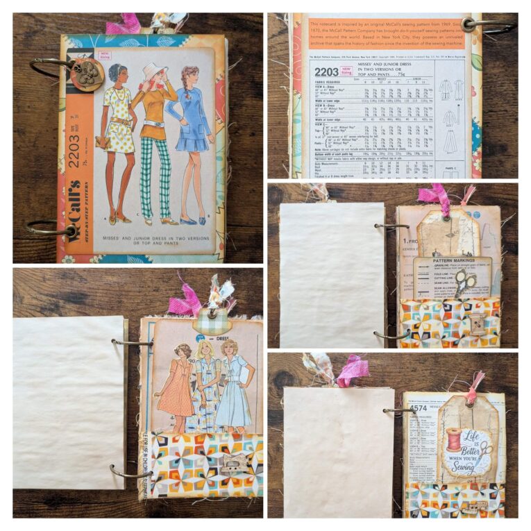 Sewing Themed Junk Journal