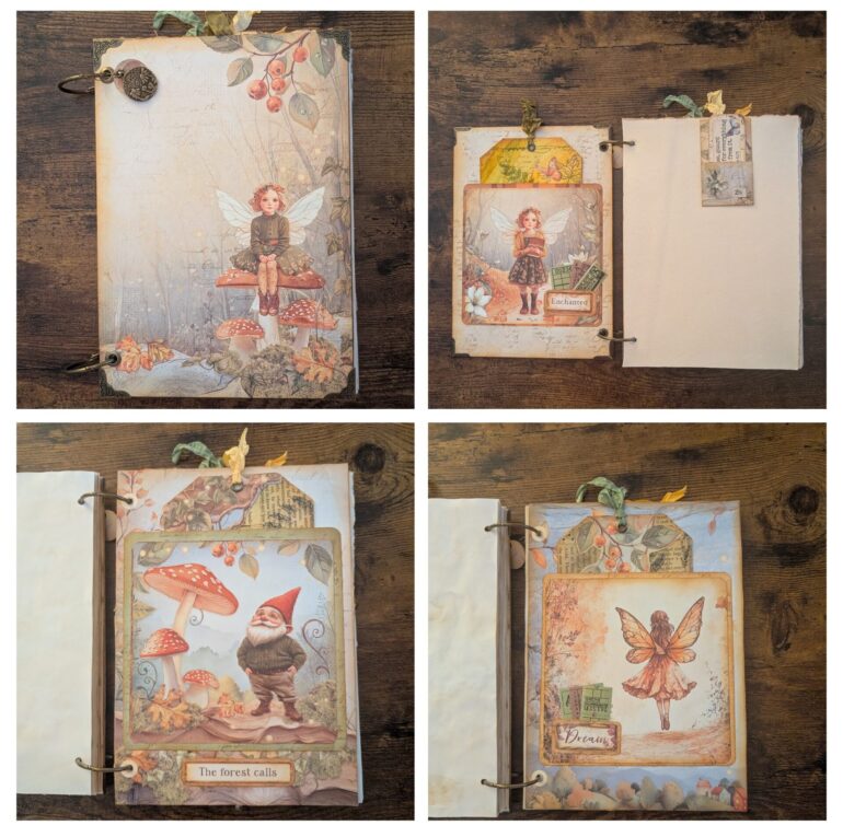 Nature Themed Fairy Junk Journal
