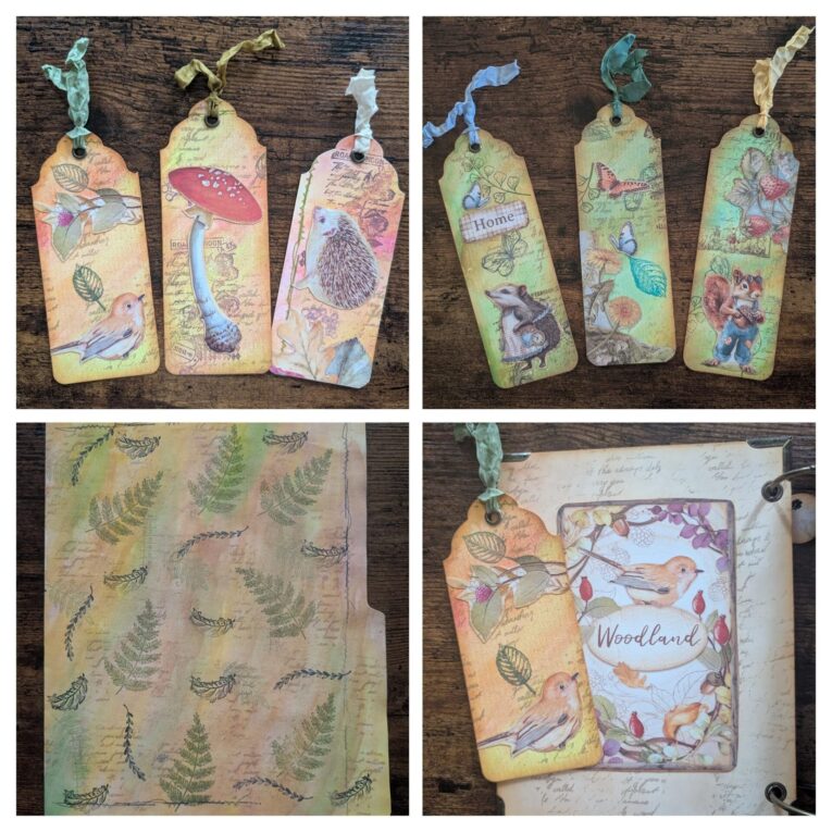 Watercolor Backgrounds for Junk Journals