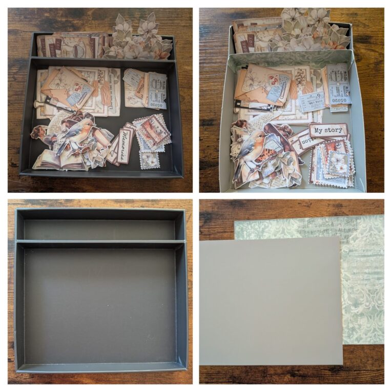Make an Ephemera Sorting Tray